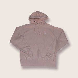 Champion Pink Reverse Weave Hoodie Sz Medium